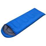 Maxbell Single Envelope Sleeping Bag Warm Polyester for Travel Men 1.3kg Blue - Aladdin Shoppers