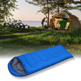 Maxbell Single Envelope Sleeping Bag Warm Polyester for Travel Men 1.3kg Blue - Aladdin Shoppers