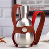 Maxbell Stainless Steel Hip Flask Gourd Bottle Wine Pot Liquor Outdoor Gift 250ml - Aladdin Shoppers