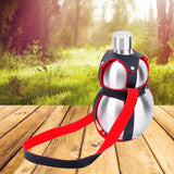 Maxbell Stainless Steel Hip Flask Gourd Bottle Wine Pot Liquor Outdoor Gift 250ml - Aladdin Shoppers
