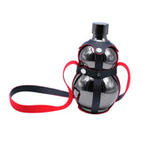 Maxbell Hip Flask Wine Pot Gourd Bottle Large Capacity for Outdoor Gift 1.5L Black - Aladdin Shoppers