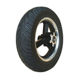 Maxbell 10in Electric Scooter Tyre Inner Tube Shock Absorbing Anti Skid Rubber Wheel 10X2.50 and Wheel Hub - Aladdin Shoppers