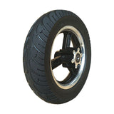 Maxbell 10in Electric Scooter Tyre Inner Tube Shock Absorbing Anti Skid Rubber Wheel 10X2.50 and Wheel Hub - Aladdin Shoppers