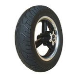 Maxbell 10in Electric Scooter Tyre Inner Tube Shock Absorbing Anti Skid Rubber Wheel 10X2.50 and Wheel Hub - Aladdin Shoppers