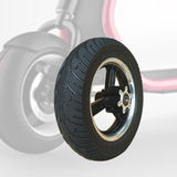 Maxbell 10in Electric Scooter Tyre Inner Tube Shock Absorbing Anti Skid Rubber Wheel 10X2.50 and Wheel Hub - Aladdin Shoppers