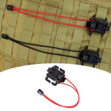Maxbell Backpack Molle Webbing Buckle Pack Elastic Rope for Camping Rucksack Red - Aladdin Shoppers