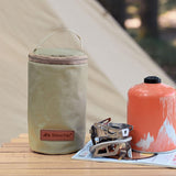 Maxbell Gas Canister Bag Multi-Function Portable Carry Case for Outdoor Backpacking 12.5x20cm - Aladdin Shoppers