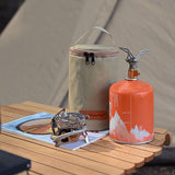 Maxbell Gas Canister Bag Multi-Function Portable Carry Case for Outdoor Backpacking 12.5x20cm - Aladdin Shoppers