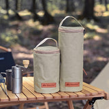 Maxbell Gas Canister Bag Multi-Function Portable Carry Case for Outdoor Backpacking 12.5x20cm - Aladdin Shoppers