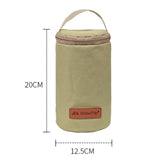 Maxbell Gas Canister Bag Multi-Function Portable Carry Case for Outdoor Backpacking 12.5x20cm - Aladdin Shoppers