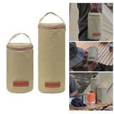 Maxbell Gas Canister Bag Multi-Function Portable Carry Case for Outdoor Backpacking 12.5x20cm - Aladdin Shoppers