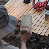 Maxbell Gas Canister Bag Multi-Function Portable Carry Case for Outdoor Backpacking 12.5x20cm - Aladdin Shoppers