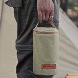 Maxbell Gas Canister Bag Multi-Function Portable Carry Case for Outdoor Backpacking 12.5x20cm - Aladdin Shoppers