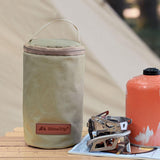 Maxbell Gas Canister Bag Multi-Function Portable Carry Case for Outdoor Backpacking 12.5x20cm - Aladdin Shoppers