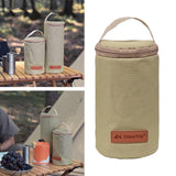 Maxbell Gas Canister Bag Multi-Function Portable Carry Case for Outdoor Backpacking 12.5x20cm - Aladdin Shoppers