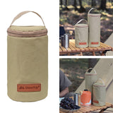 Maxbell Gas Canister Bag Multi-Function Portable Carry Case for Outdoor Backpacking 12.5x20cm - Aladdin Shoppers