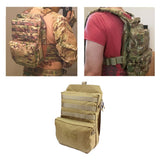 Maxbell 3L Hydration Backpack Molle Vest Pouch Camping Outdoor Water Bag Tan - Aladdin Shoppers