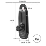 Maxbell 10 Pieces Tarp Clips Clamp Awning Tighten Tent Snaps with D Carabiners - Aladdin Shoppers