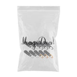 Maxbell 10 Pieces Tarp Clips Clamp Awning Tighten Tent Snaps with D Carabiners - Aladdin Shoppers