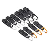 Maxbell 10 Pieces Tarp Clips Clamp Awning Tighten Tent Snaps with D Carabiners - Aladdin Shoppers