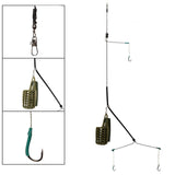 Maxbell Carp Fishing Feeder ABS Bait Thrower Green Holder Coast Fishing Supply 70g - Aladdin Shoppers