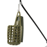 Maxbell Carp Fishing Feeder ABS Bait Thrower Green Holder Coast Fishing Supply 70g - Aladdin Shoppers