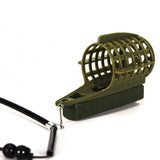 Maxbell Carp Fishing Feeder ABS Bait Thrower Green Holder Coast Fishing Supply 70g - Aladdin Shoppers