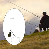 Maxbell Carp Fishing Feeder ABS Bait Thrower Green Holder Coast Fishing Supply 70g - Aladdin Shoppers