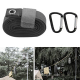 Maxbell Tent Awning Extension Belt Lanyard Rope Draw Rope Camping Black - Aladdin Shoppers