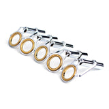 Maxbell 5x Fishing Rod Tip Guide Ring Set Circle Pole Repair Kit 9 Size Gold - Aladdin Shoppers