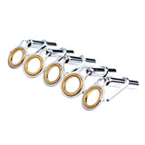 Maxbell 5x Fishing Rod Tip Guide Ring Set Circle Pole Repair Kit 9 Size Gold - Aladdin Shoppers