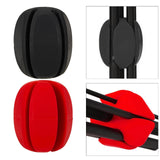 Maxbell Portable Fishing Rod Egg Tie Holder Clip Accessories Equipment Tool red - Aladdin Shoppers