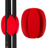 Maxbell Portable Fishing Rod Egg Tie Holder Clip Accessories Equipment Tool red - Aladdin Shoppers