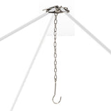 Maxbell Camping Tripod Board with Adjustable Hang Chain DIY Cooking Stove Holder - Aladdin Shoppers