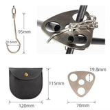Maxbell Camping Tripod Board with Adjustable Hang Chain DIY Cooking Stove Holder - Aladdin Shoppers