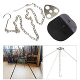Maxbell Camping Tripod Board with Adjustable Hang Chain DIY Cooking Stove Holder - Aladdin Shoppers