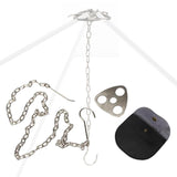 Maxbell Camping Tripod Board with Adjustable Hang Chain DIY Cooking Stove Holder - Aladdin Shoppers