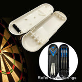 Maxbell Portable Plastic Dart Case Holds 3 Darts for Dart Tips, Shafts and Flights White - Aladdin Shoppers