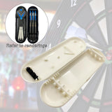 Maxbell Portable Plastic Dart Case Holds 3 Darts for Dart Tips, Shafts and Flights White - Aladdin Shoppers