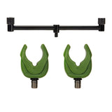 Maxbell Aluminum Alloy Fishing Rod Butt Rest Fishing Buzz Bar Carp Equipment Gear 31cm Arm Green - Aladdin Shoppers