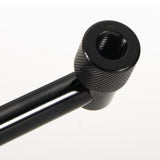 Maxbell Aluminum Alloy Fishing Rod Butt Rest Fishing Buzz Bar Carp Equipment Gear 31cm Magnetic Black - Aladdin Shoppers