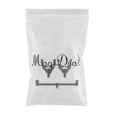 Maxbell Aluminum Alloy Fishing Rod Butt Rest Fishing Buzz Bar Carp Equipment Gear 31cm Magnetic Black - Aladdin Shoppers