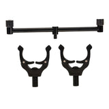 Maxbell Aluminum Alloy Fishing Rod Butt Rest Fishing Buzz Bar Carp Equipment Gear 31cm Magnetic Black - Aladdin Shoppers