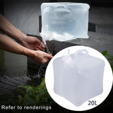 Maxbell 10/20L Premium Collapsible Water Buckets No BPA Food Grade Camping Storage 20L With Faucet - Aladdin Shoppers