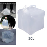 Maxbell 10/20L Premium Collapsible Water Buckets No BPA Food Grade Camping Storage 20L With Faucet - Aladdin Shoppers
