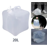 Maxbell 10/20L Premium Collapsible Water Buckets No BPA Food Grade Camping Storage 20L With Faucet - Aladdin Shoppers