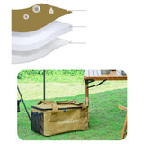 Maxbell Thermal Insulated Picnic Bag Storage Basket Cooler for Travel BBQ Hiking - Aladdin Shoppers