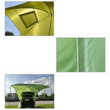 Maxbell Portable Camping Trunk Tent SUV Awning Shelter Rear Sunshade Canopy green - Aladdin Shoppers