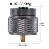 Maxbell 4xGas Stove Adapter Fitting BUTANE Adaptor Canister Converter Long Tank Tool