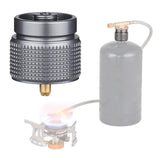 Maxbell 4xGas Stove Adapter Fitting BUTANE Adaptor Canister Converter Long Tank Tool